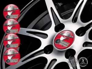 Car Rim Decal Logo Niche Quantum Racing Pulse